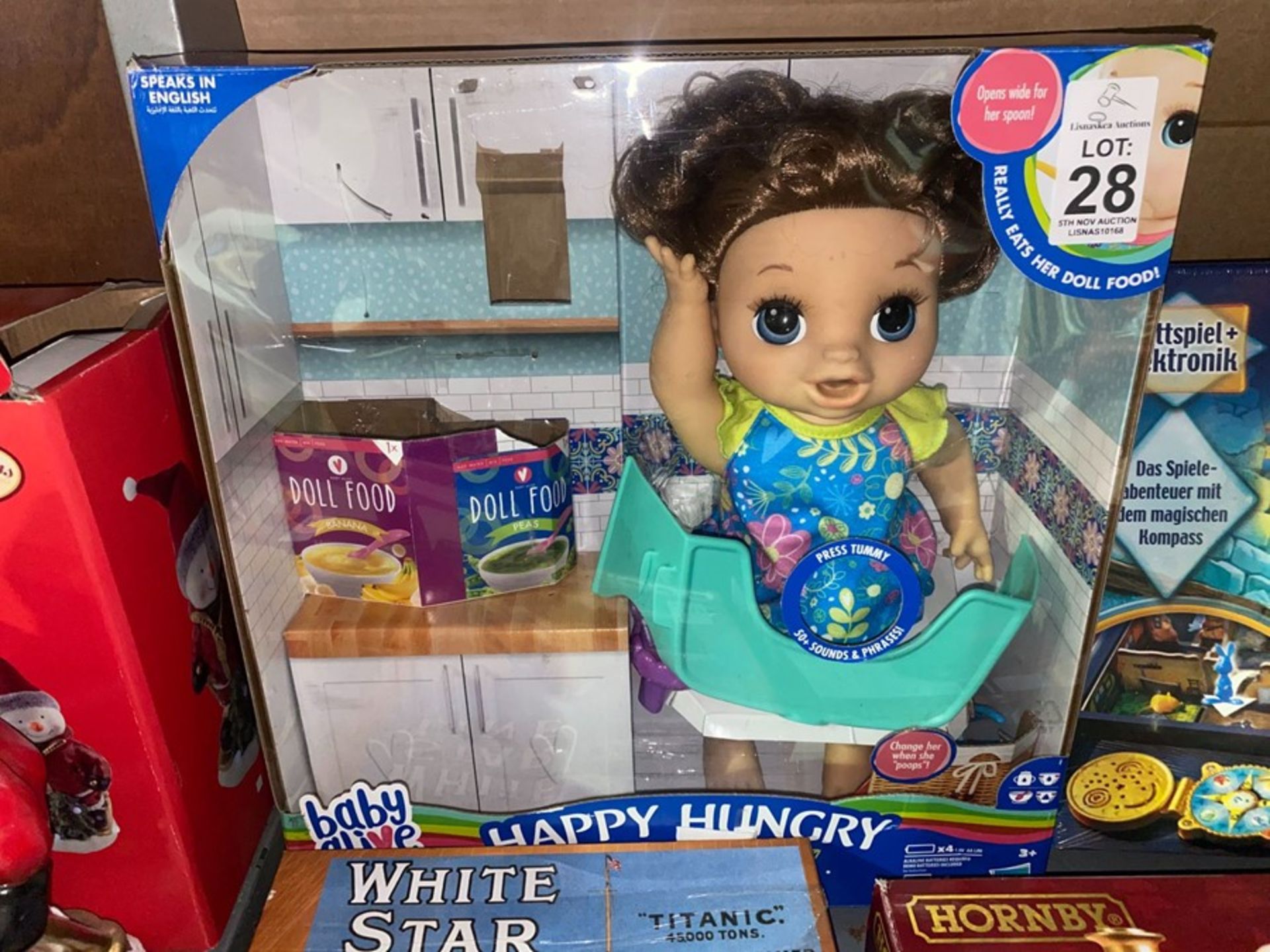 BABY ALIVE HAPPY HUNGRY DOLL