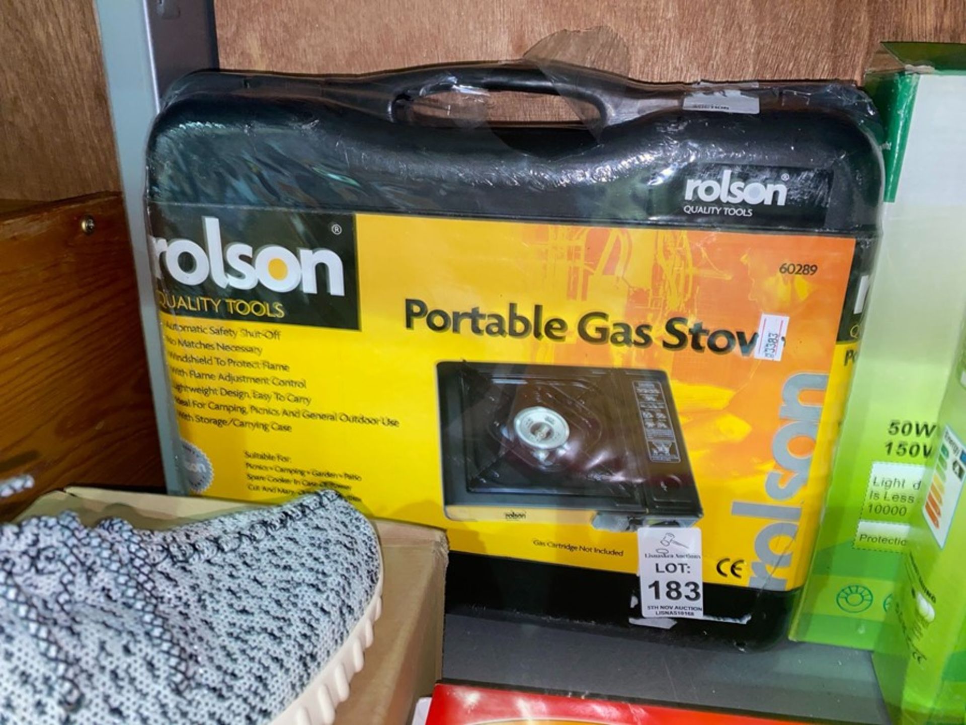 ROLSTON PORTABLE GAS STOVE