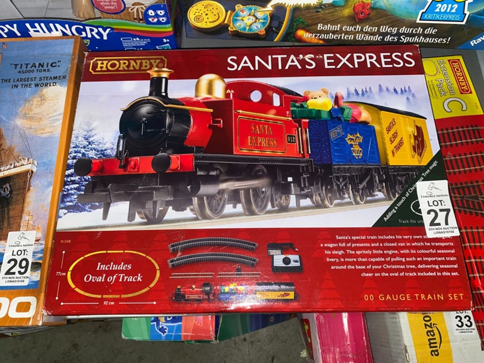 HORNBY SANTA'S EXPRESS TRAIN SET