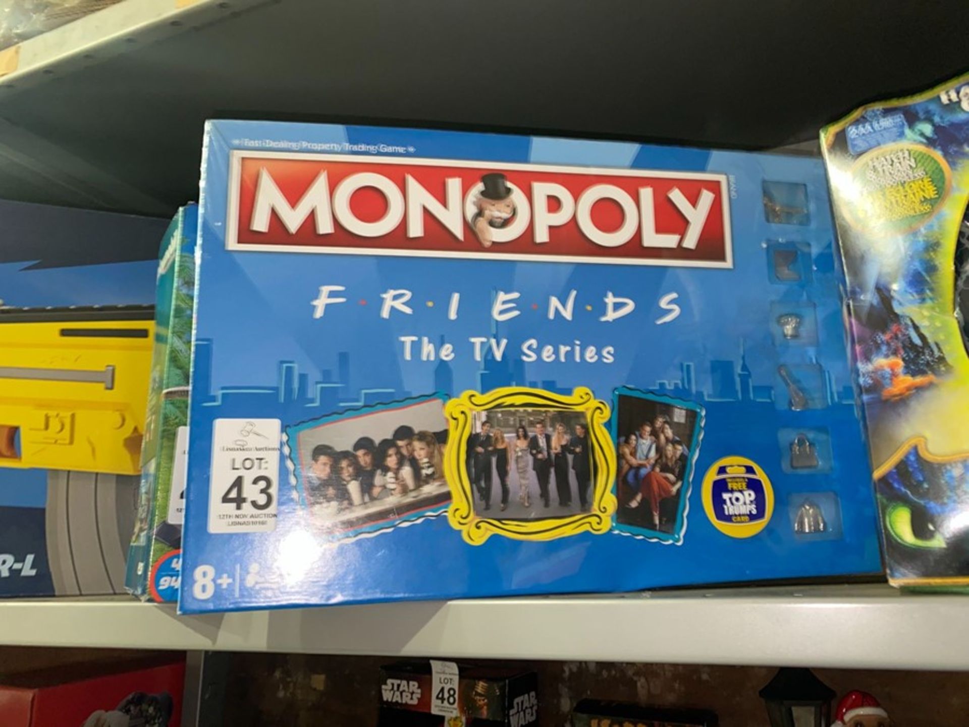 FRIENDS MONOPOLY GAME