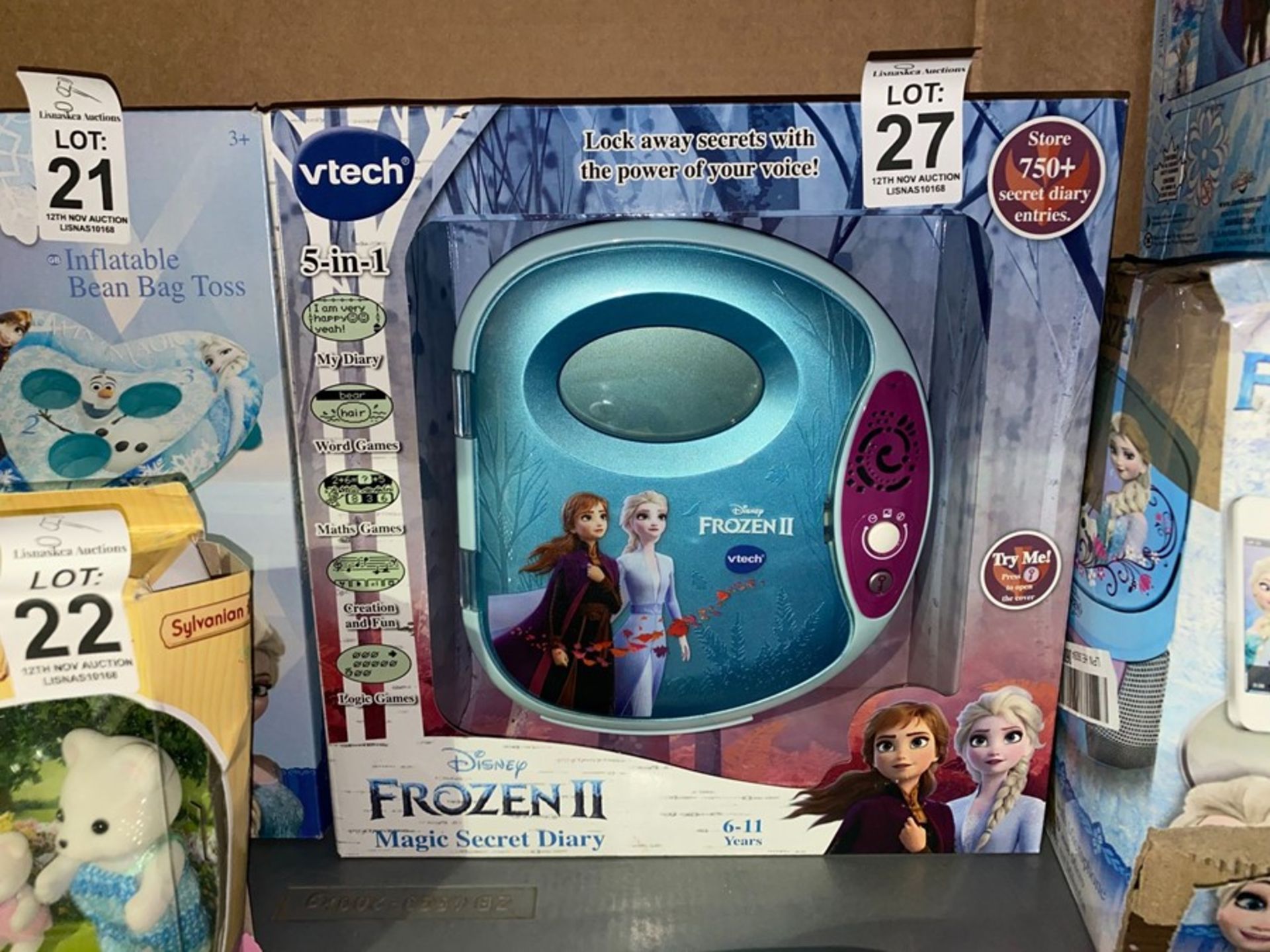 VTECH DISNEY FROZEN MAGIC SECRET DIARY (WORKING) - Image 2 of 3