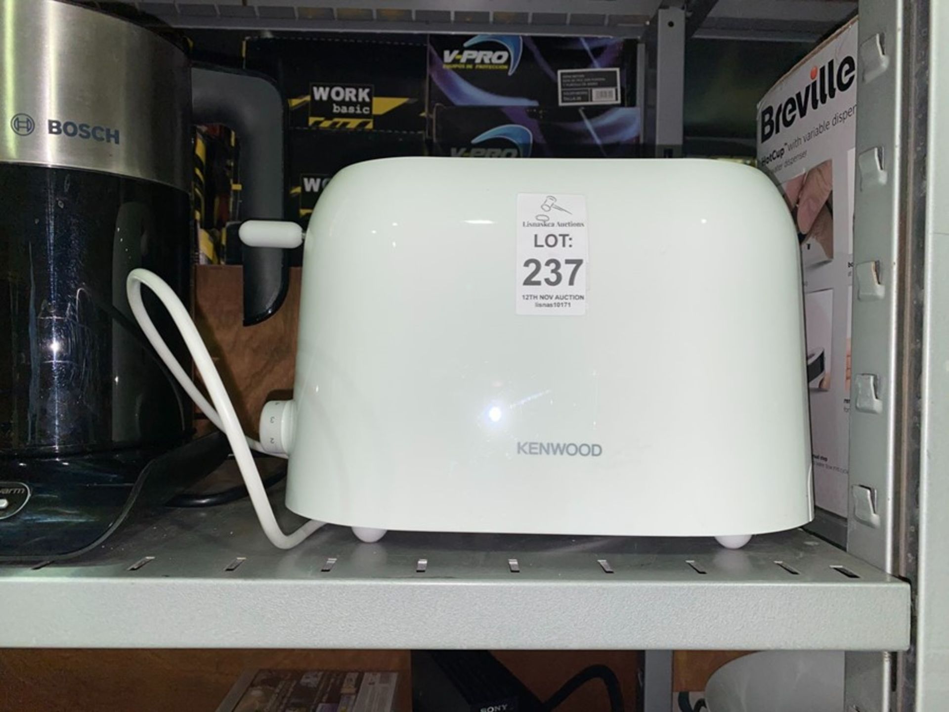 KENWOOD 2 SLICE TOASTER (WORKING) - Image 3 of 3