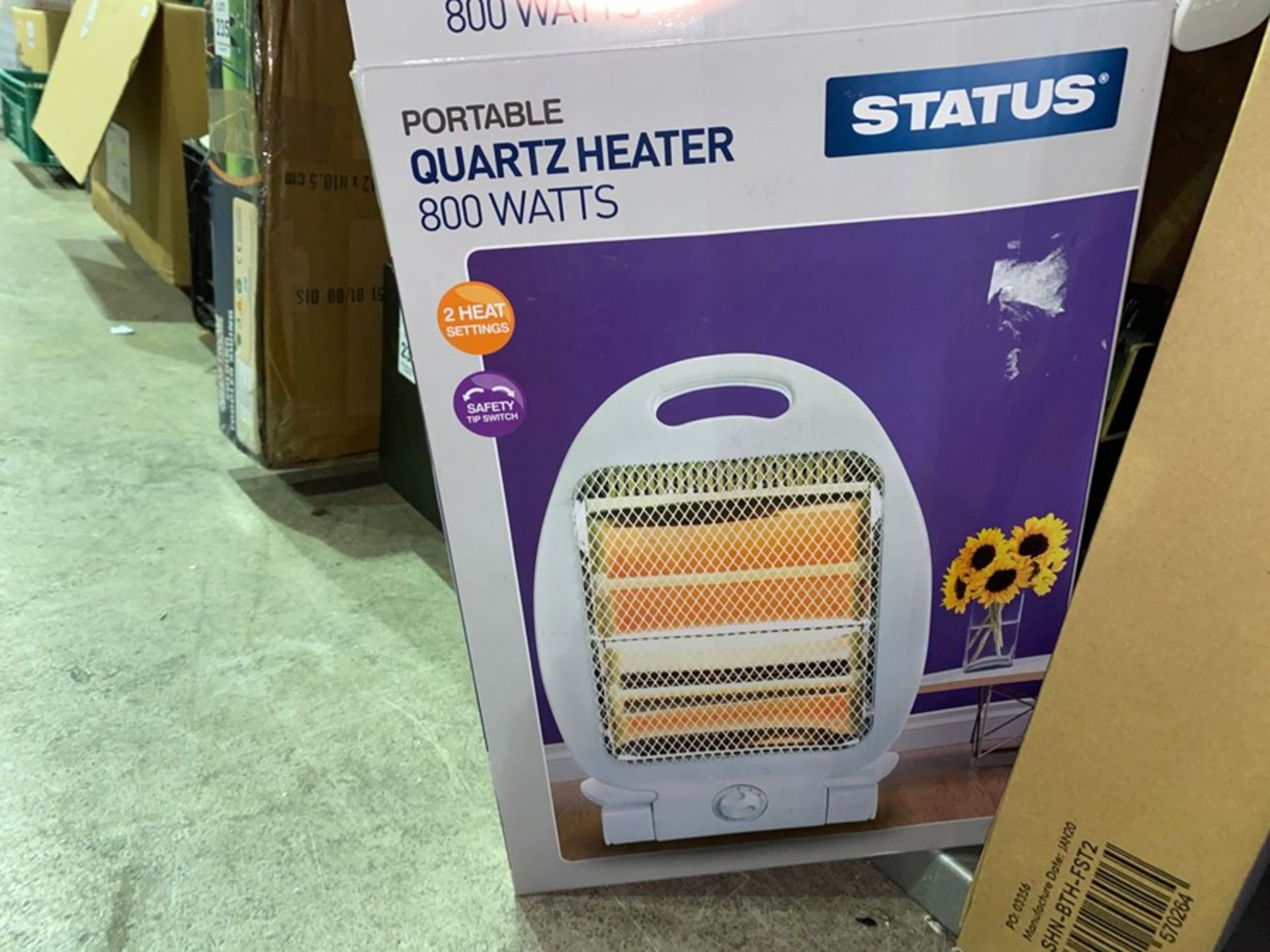 STATUS PORTABLE QUARTZ HEATER