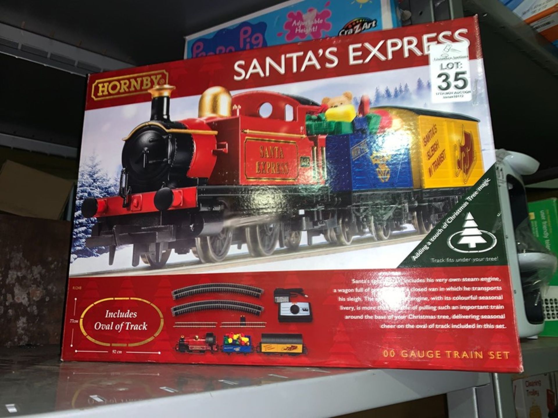 HORNBY SANTA'S EXPRESS TRAIN SET