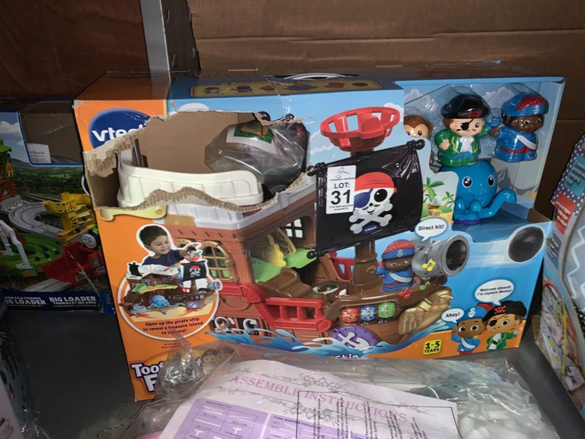 VTECH TOOT TOOT FRIENDS PIRATE SHIP