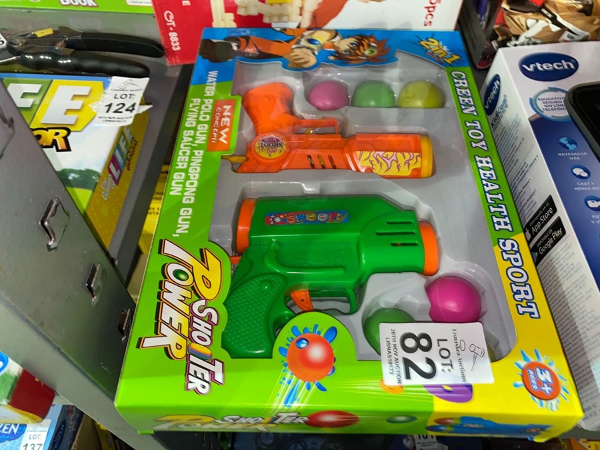 2 IN 1 POWER SHOOTER TOY (NEW)