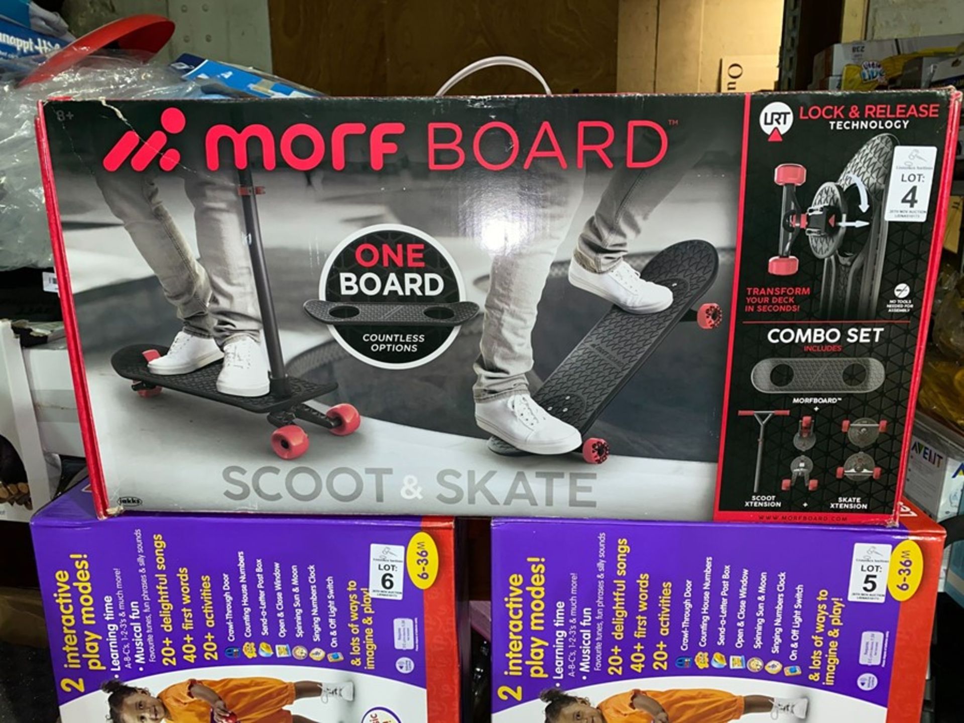 MORF BOARD SCOOT AND SKATE