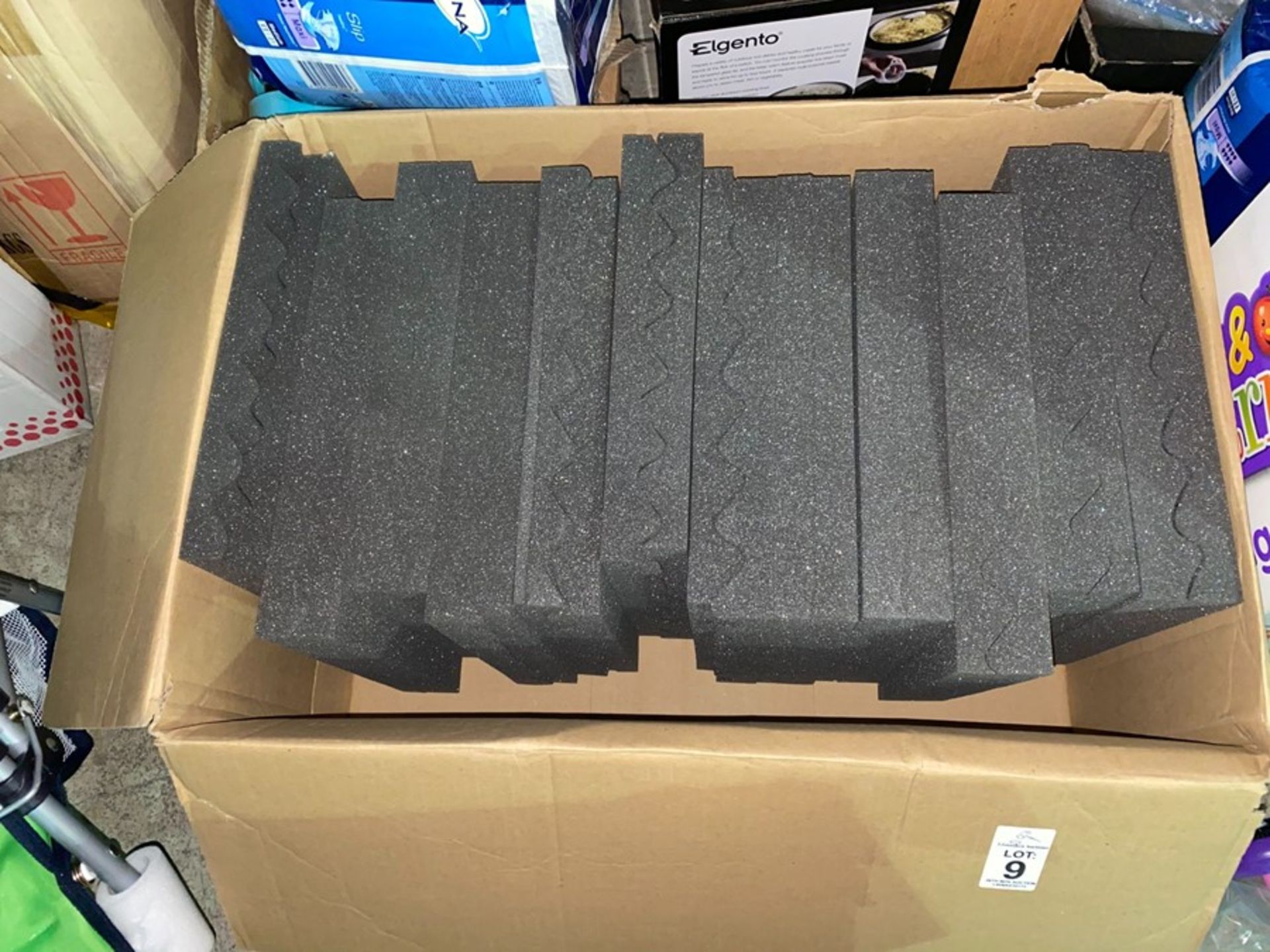 BOX OF SOUND PROOFING SHEETS