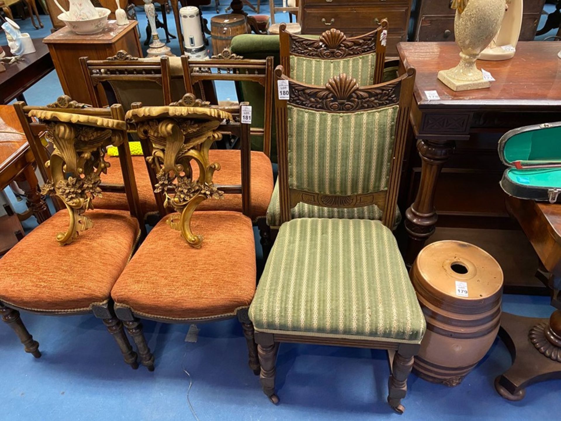 PAIR OF EDWARDIAN ANTIQUE CHAIRS