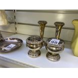 4X SILVER PLATED ITEMS