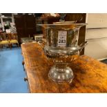 SILVER PLATED WINE BUCKET