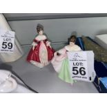 2X ROYAL DOULTON FIGURINES