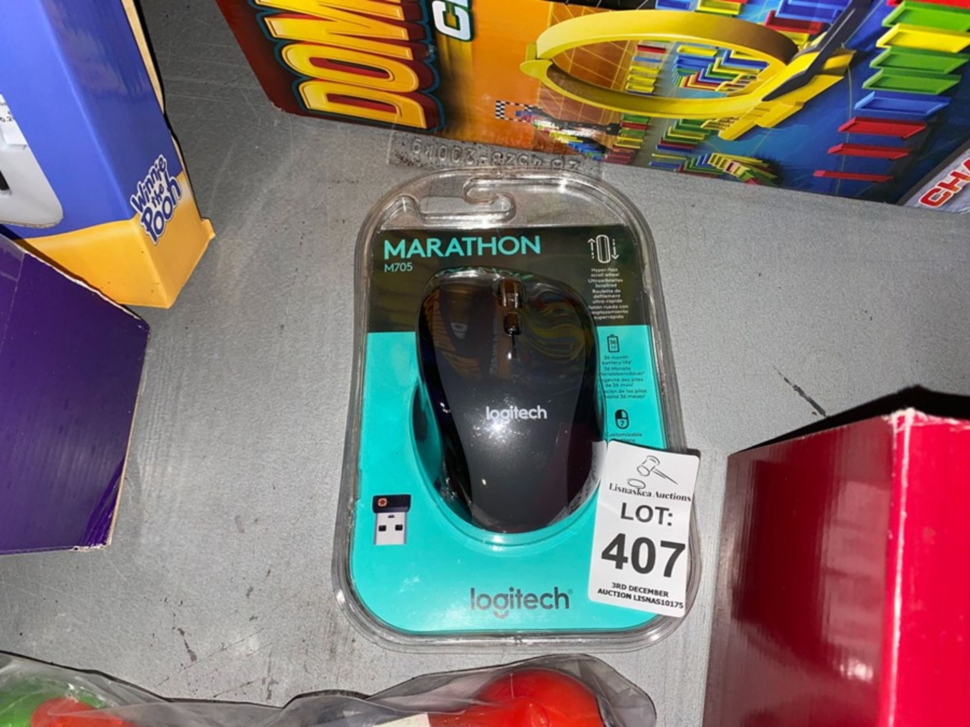 LOGITECH MARATHON M7O5 MOUSE