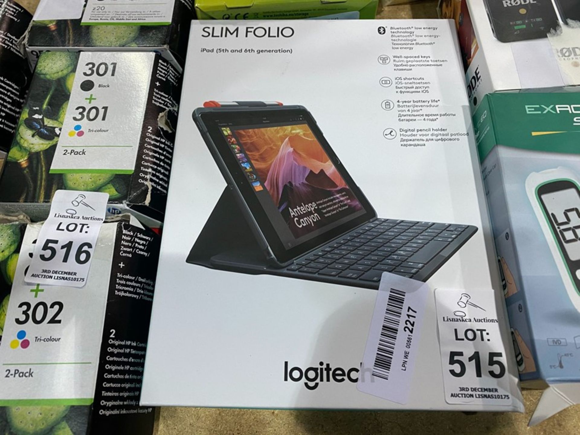 LOGITECH SLIM FOLIO IPAD BLUETOOTH KEYBOARD