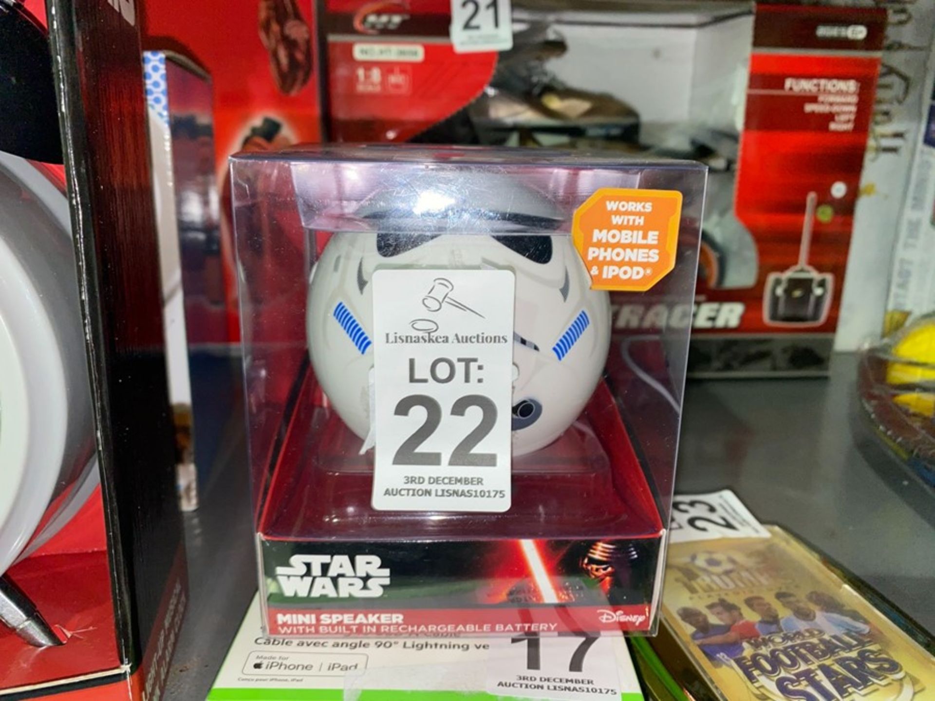 STAR WARS MINI SPEAKER (NEW)