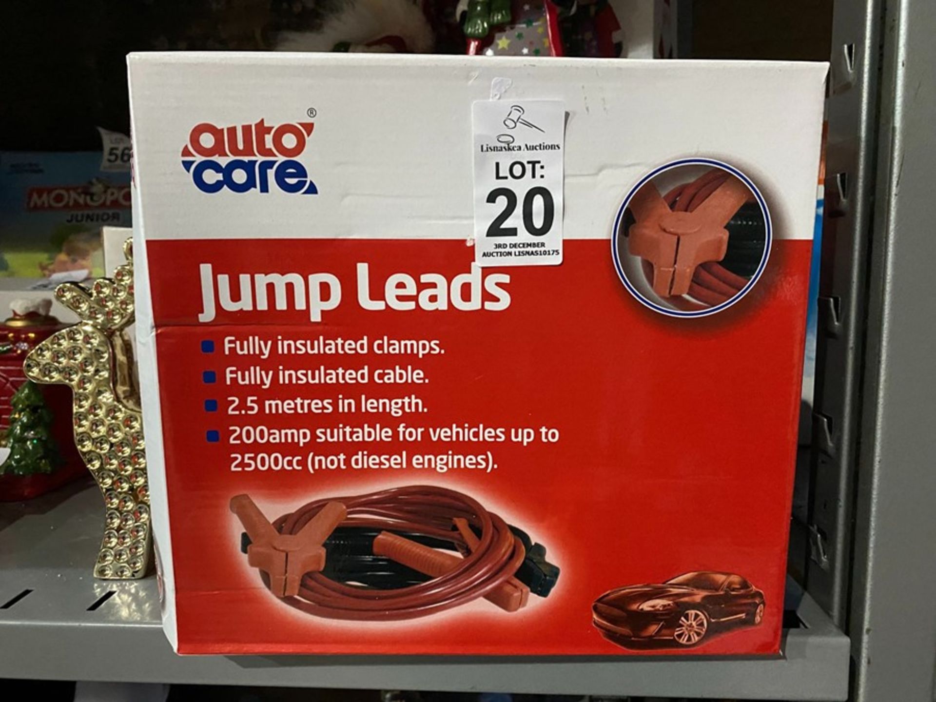 SET OF AUTO CARE JUMP LEADS