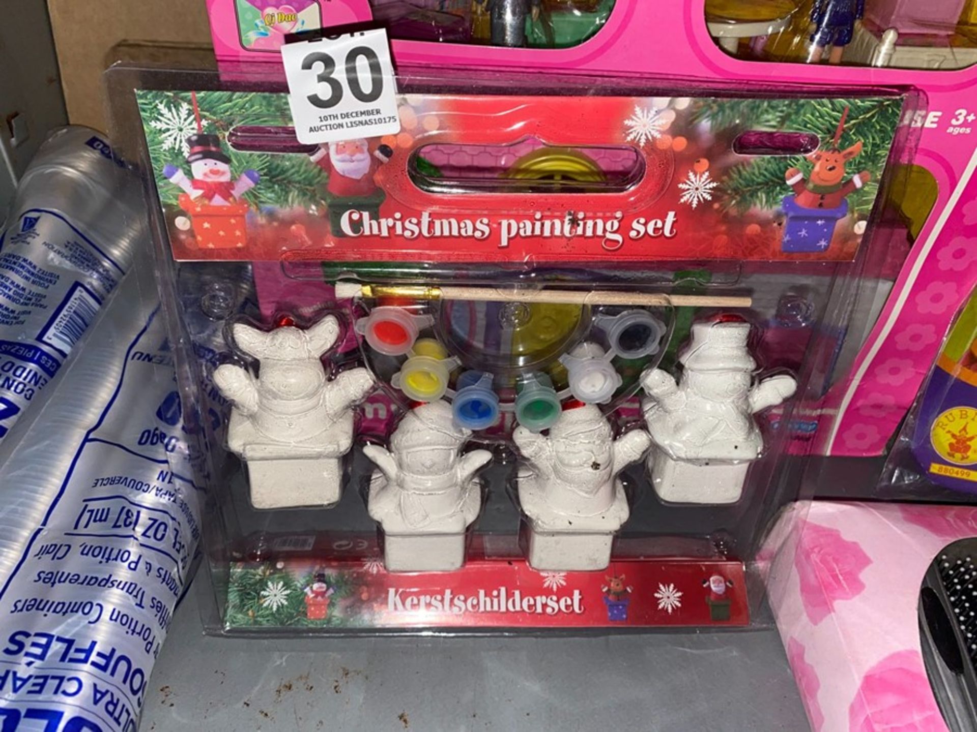 CHRISTMAS PAINTING SET