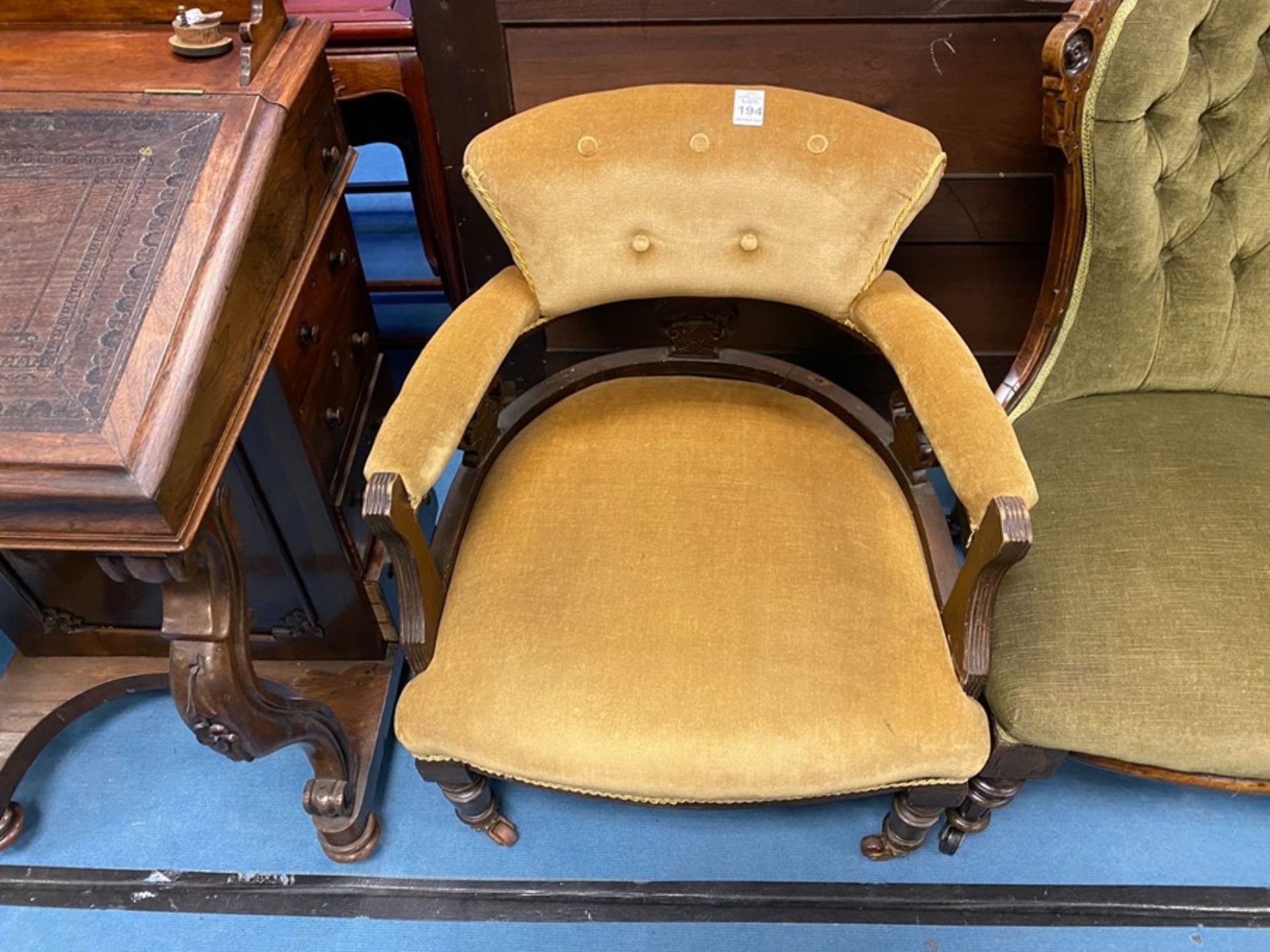 MUSTARD TUB CHAIR