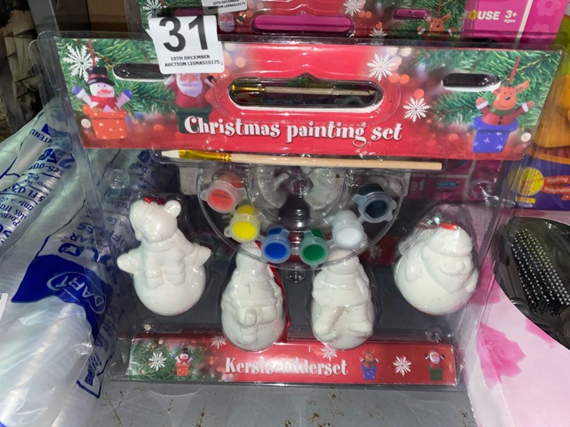 CHRISTMAS PAINTING SET