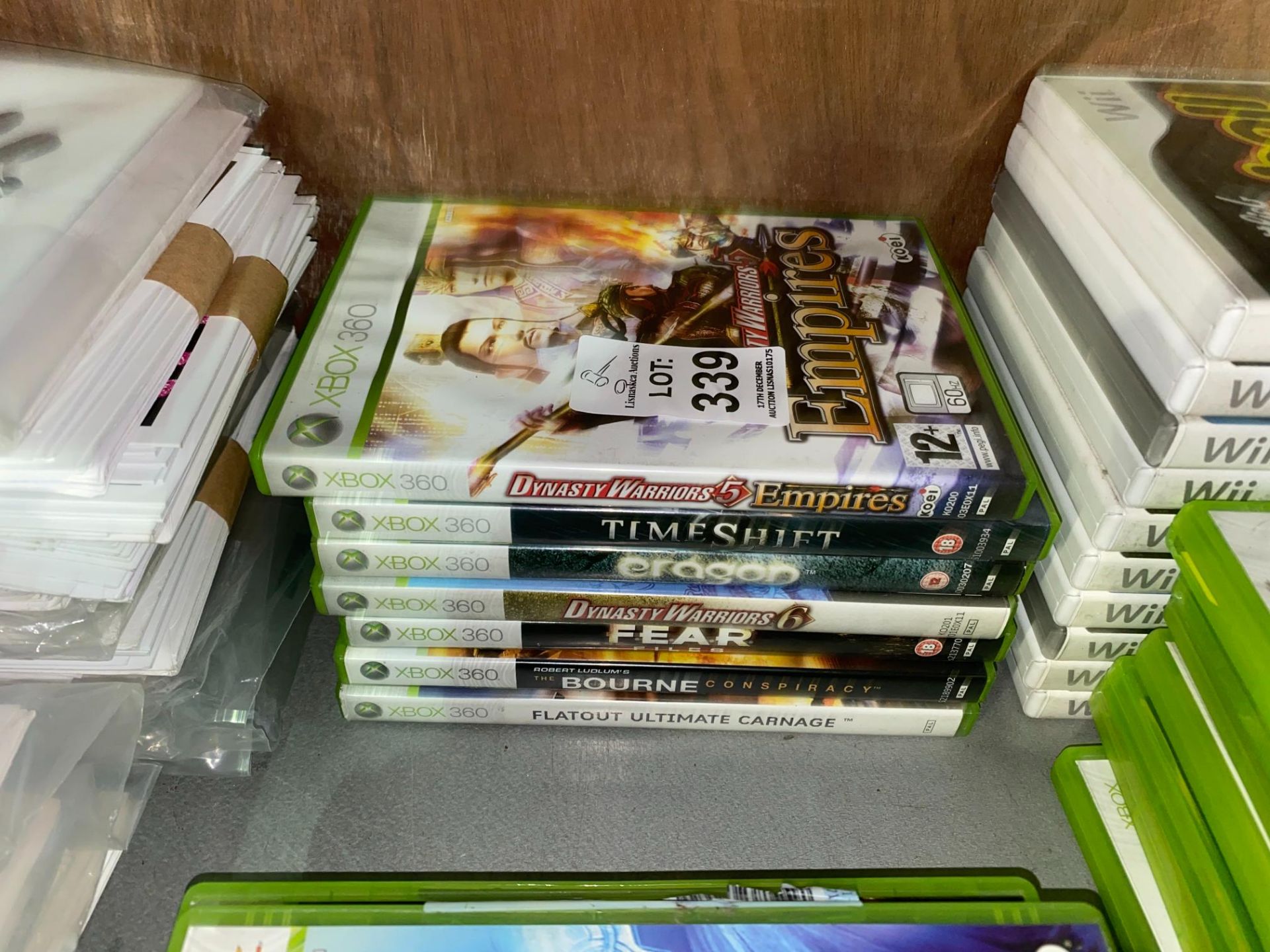 BUNDLE OF XBOX 360 GAMES