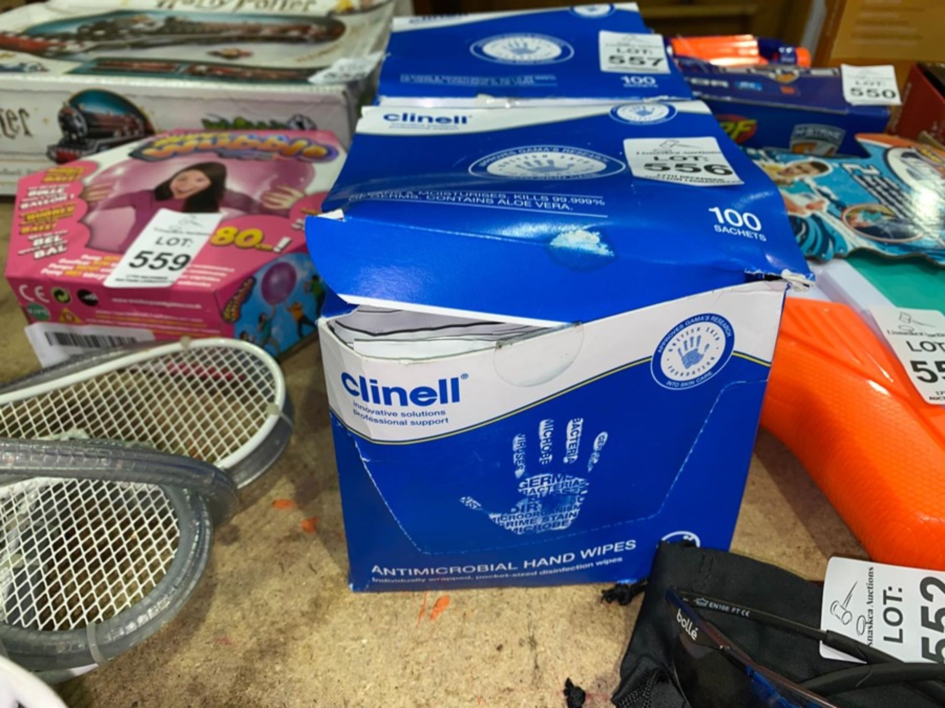 CLINELL ANTI MICROBIAL HAND WIPES (100)