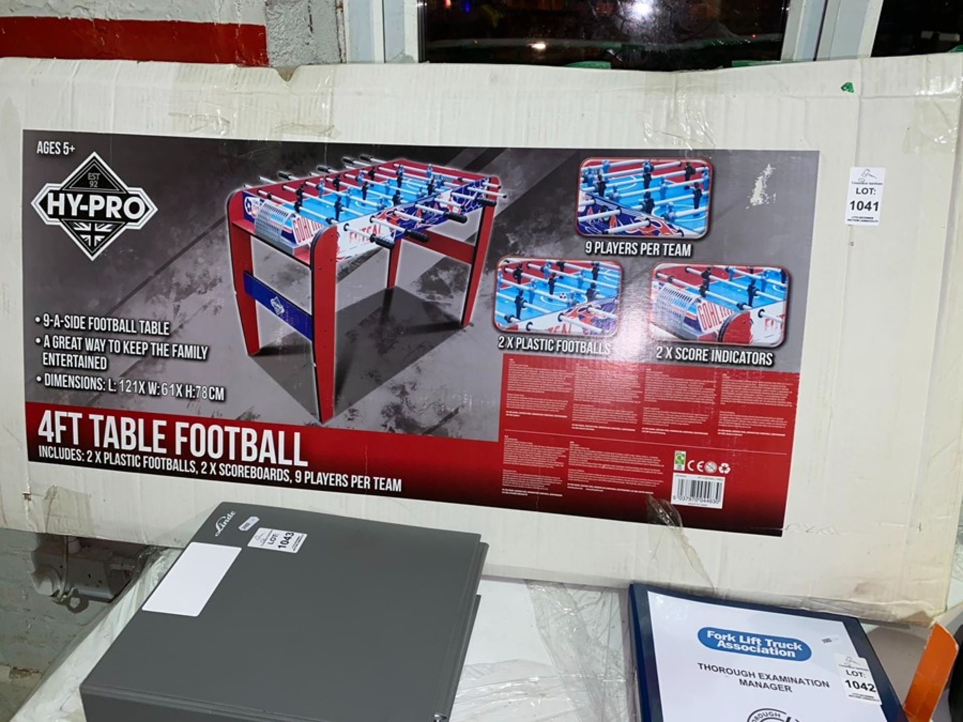 4 FT NEW FOOTBALL TABLE