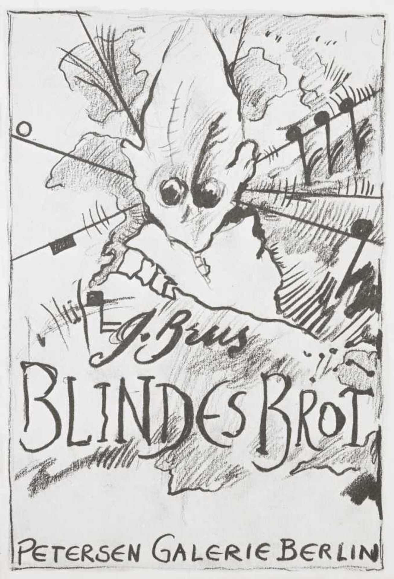 Brus, GünterSet of five books: Zeichnungen und Schriften, 1976 / Blindes Brot / Blindes Brot / - Bild 3 aus 8