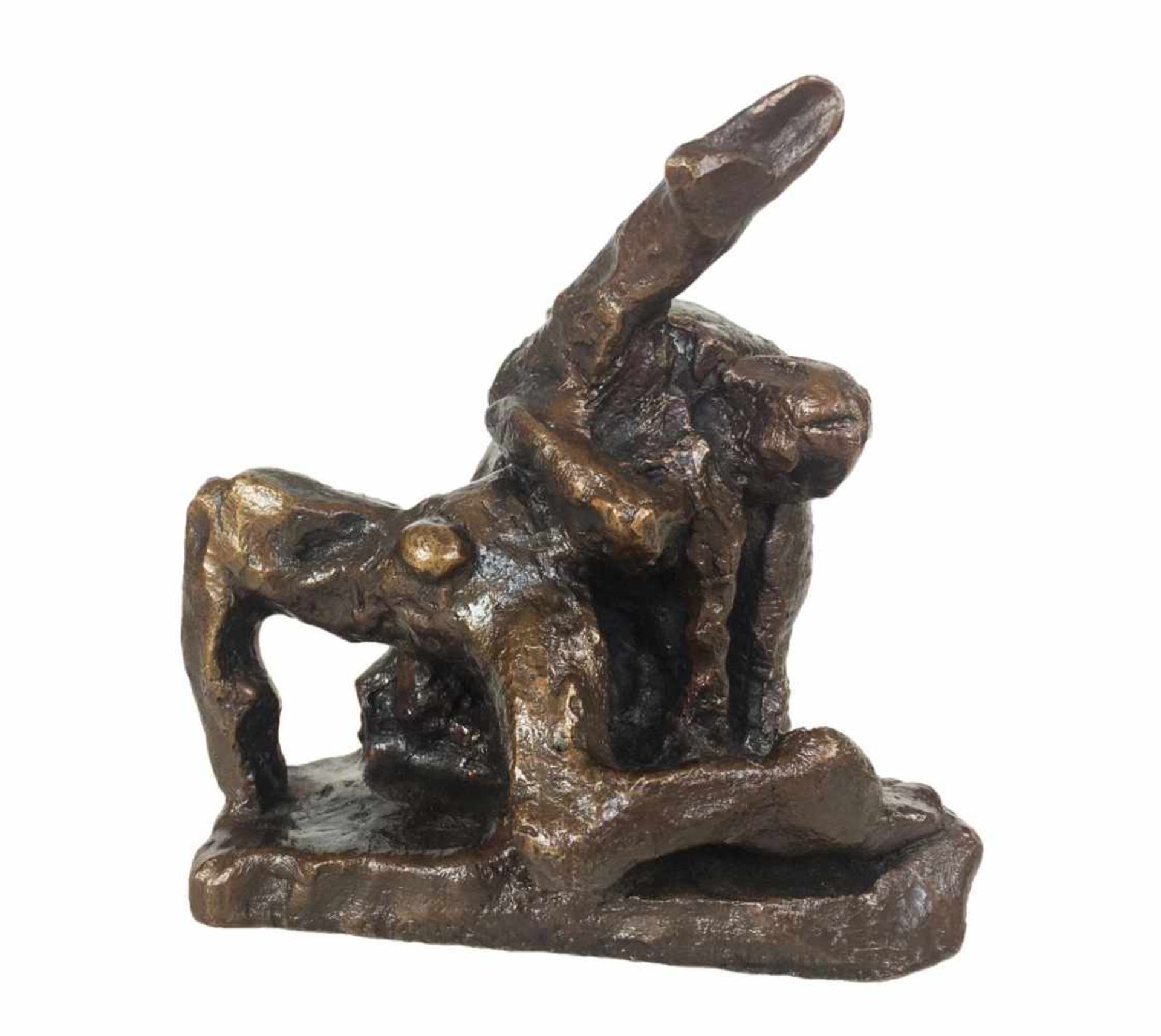 Hrdlicka, AlfredPas de Deux, Hommage à Nurejew, 1987Patinated Bronzemonogrammed and numbered: 63/65,