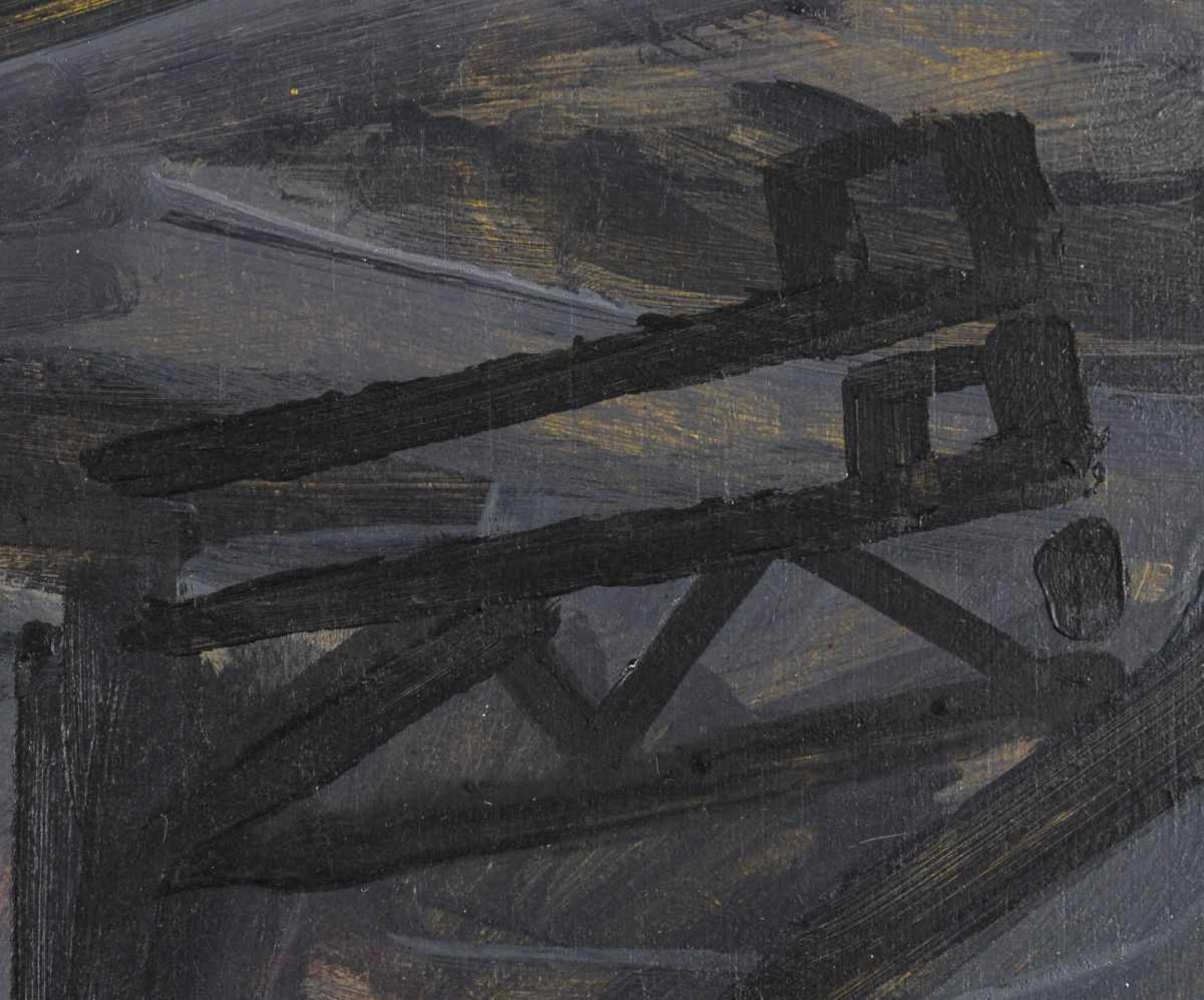 BerutschaTwo Lovers, 1966Oil on Cardboardsigned and dated lower left, Verso signed, dated and - Bild 2 aus 3