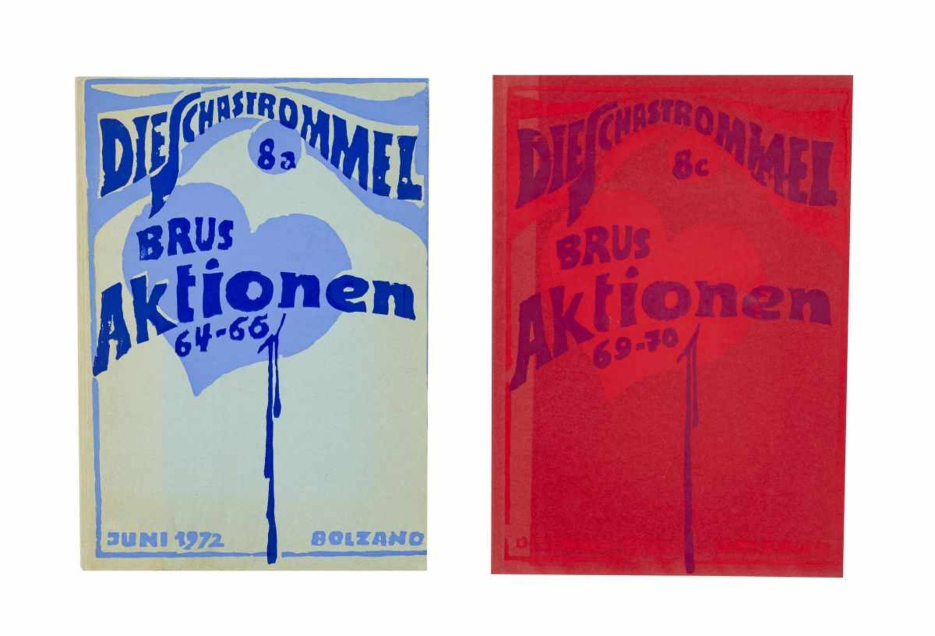 Brus, GünterSet of two items: Die Schastrommel 8a, 64-66, July 1972 & 8c 69-70, December 1972Two