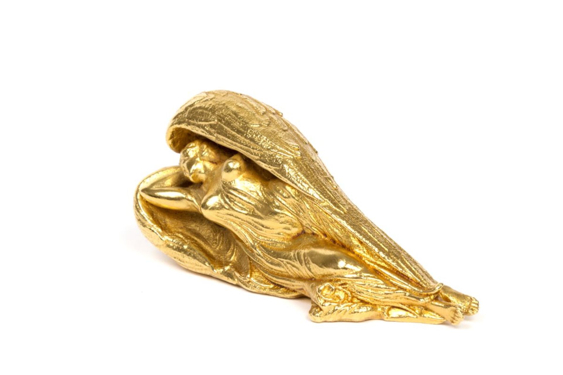 Fuchs, ErnstGuardian Angel, 2013Metallic Casting, Gold-platedsigned and numbered: 2952 x3,9 x 1 - Bild 3 aus 4