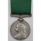 Volunteer Force LSGC Medal unnamed as issued