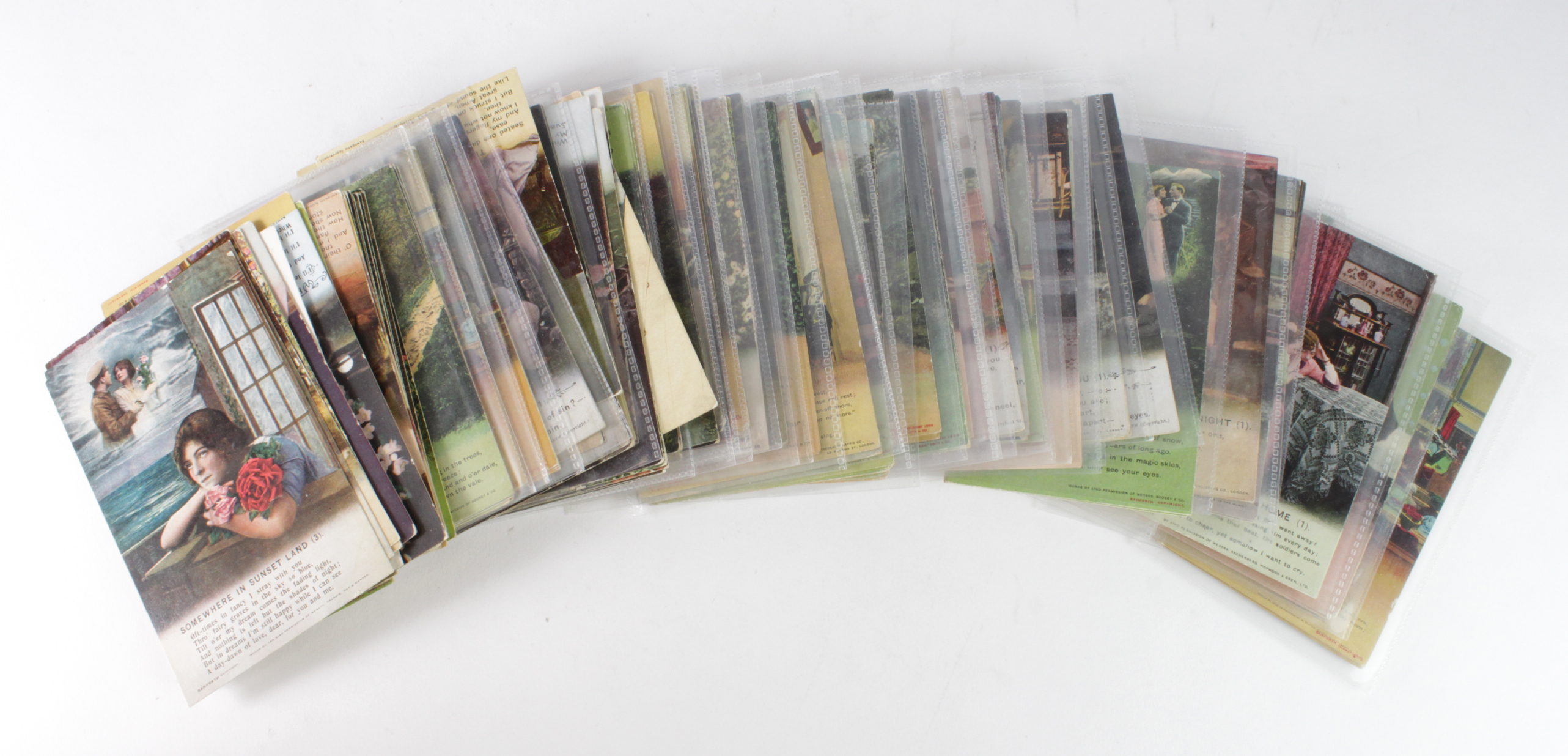 Bamforth Song Cards, odds & sets of various series (approx 167 cards)