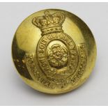 Button Yorkshire Dragoons Yeomanry C Officers Victorian button by Pitt & Co