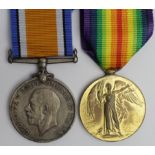 BWM & Victory Medals in box of issue to 51645 Cpl. H R Mitchell KOYLI.