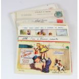 Comic range of old postcards (approx 50)