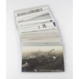 Railway Disasters: A great selection of UK railway disaster postcards both real photo & printed.