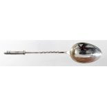 Nobel Industries silver Bullet spoon hallmarked "T. & Co. Birm. 1927". Weighs 11.2gms.