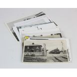 Cavendish & Long Melford railway stations, postcards & photos (20)