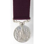 Army LSGC Medal QV named to 592 Cr Sergt J Ward, 30th Foot. (Cambridgeshire Regt).