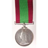 Afghanistan Medal 1881 named to 405 Pte Ts Moores 63rd Regt. (1st Bn Manchester Regt). Confirmed