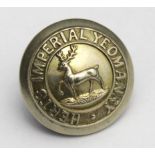 Button a Herts Imperial Yeomanry pocket size button