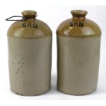 WW1 SRD Jars 2 of. 1 with carrying handle.
