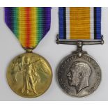 BWM & Victory Medal to 3949 Pte L C Langston 9-London Regt. Killed In Action 1st July 1916 (