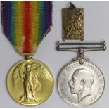 BWM & Victory Medal to 10312 Pte G A Lee HAC-INF. (2)