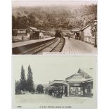 Railway stations, Grindleford & Henley on Thames R/P   (2)