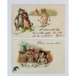 Louis Wain, Tuck, write aways, nos. 539 & 957   (2)