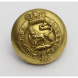 Button Dragoons a Royal Dragoons Victorian Officers gilt button by Jennens