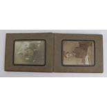 WW1 small photo album with approx 24 photos.