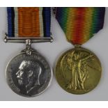 BWM & Victory Medal to 17556 Pte George Freak Street W.Riding.R. KIA 12/10/1916 with "D" Coy 2nd Bn.